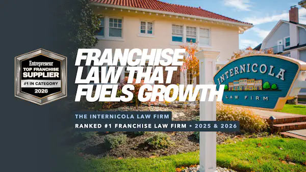 1 Franchise Law Firm 2026