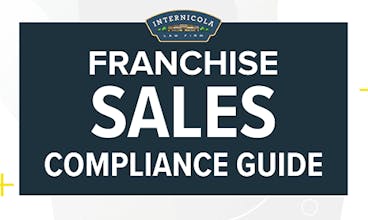 Franchise Sales Compliance Guide Image