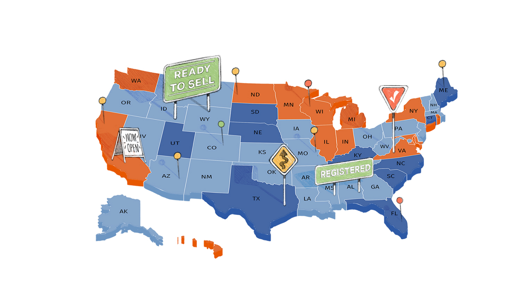 State Franchise Laws Franchise Registration States The Internicola