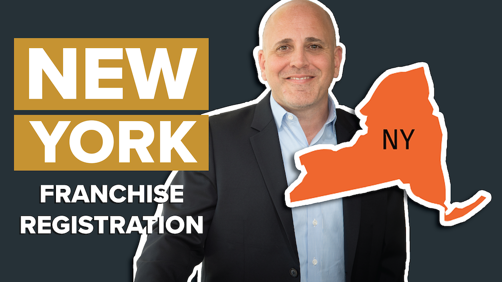 New York is a franchise registration state. Before you offer or sell a franchise in the State of New York, you must first register your FDD with the New York...