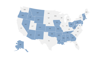 Franchise Non-Registration States