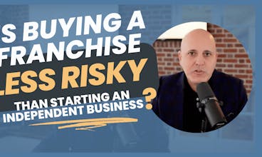 Is buying a franchise less risky than starting an independent business
